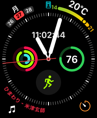 apple watch インフォグラフ